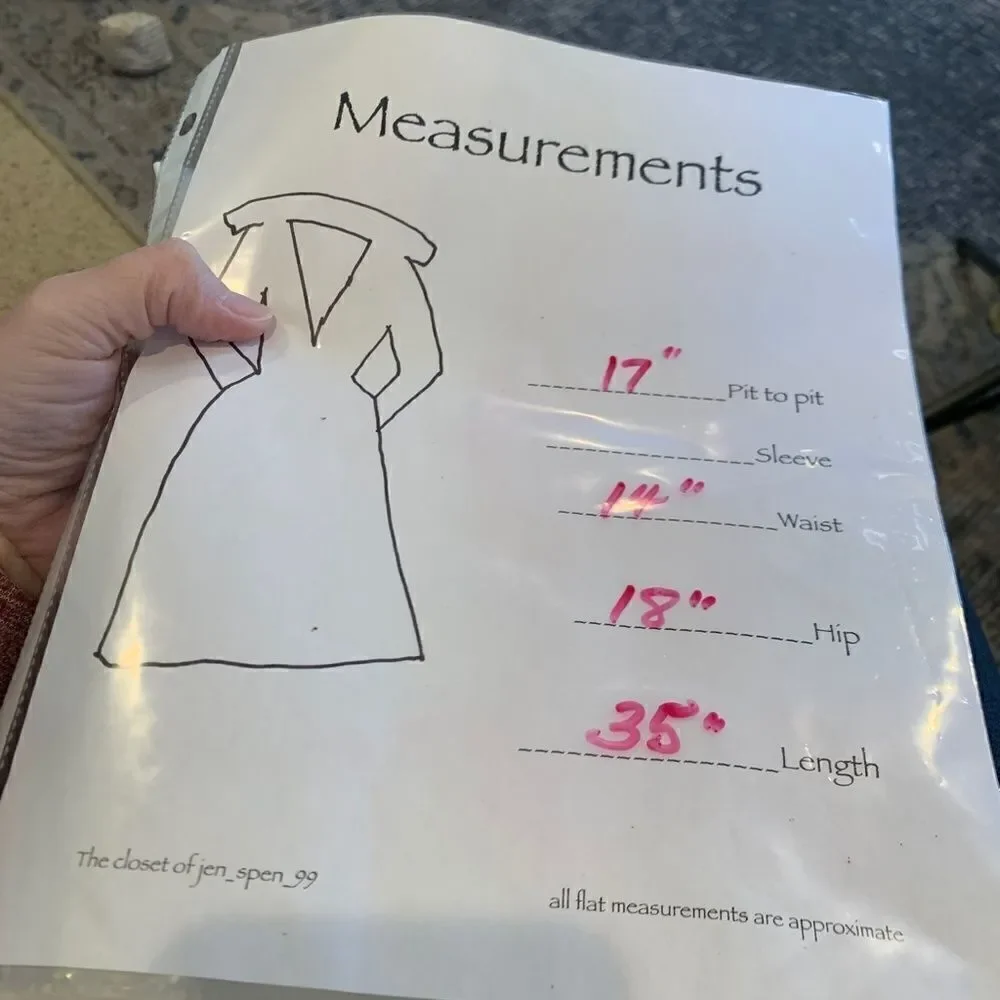 Dangerous Threads Women's 8 white leather with gold bead neck thin strap dress - Picture 15 of 16